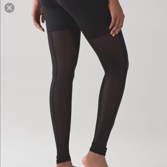 Lululemon mesh back leggings Clearance